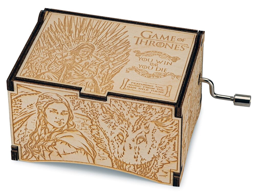 3283 Game of Thrones Music Box with The Main Title Theme Song - Standard